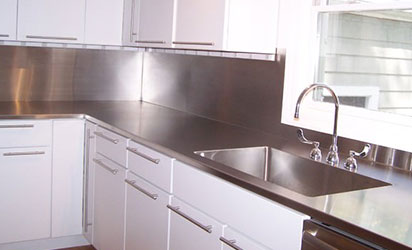 Stainless Steel Counter Tops